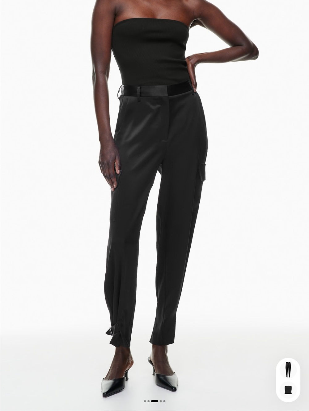 Babaton
REFINED SATIN CARGO PANT
